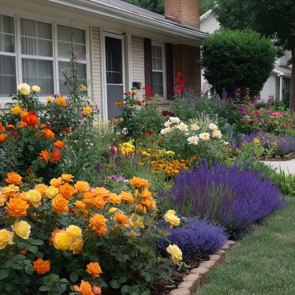 15 Front Yard Rose Garden Ideas for a Stunning Look 5 15 Front Yard Rose Garden Ideas for a Stunning Look