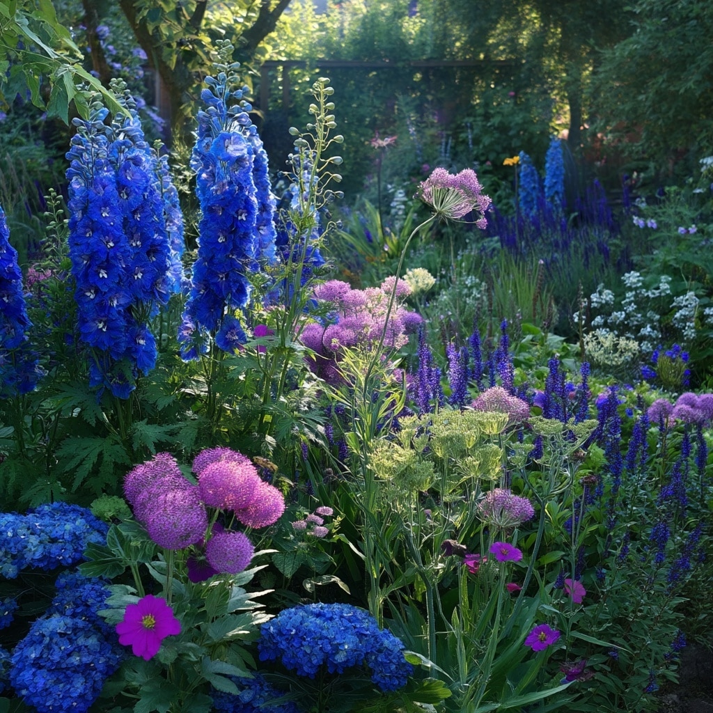 Best Blue Flowers for Sun and Shade All Year