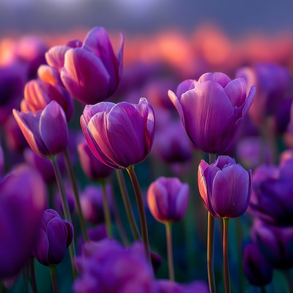 Purple Tulips Meaning & Symbolism 6 Purple Tulips Meaning & Symbolism