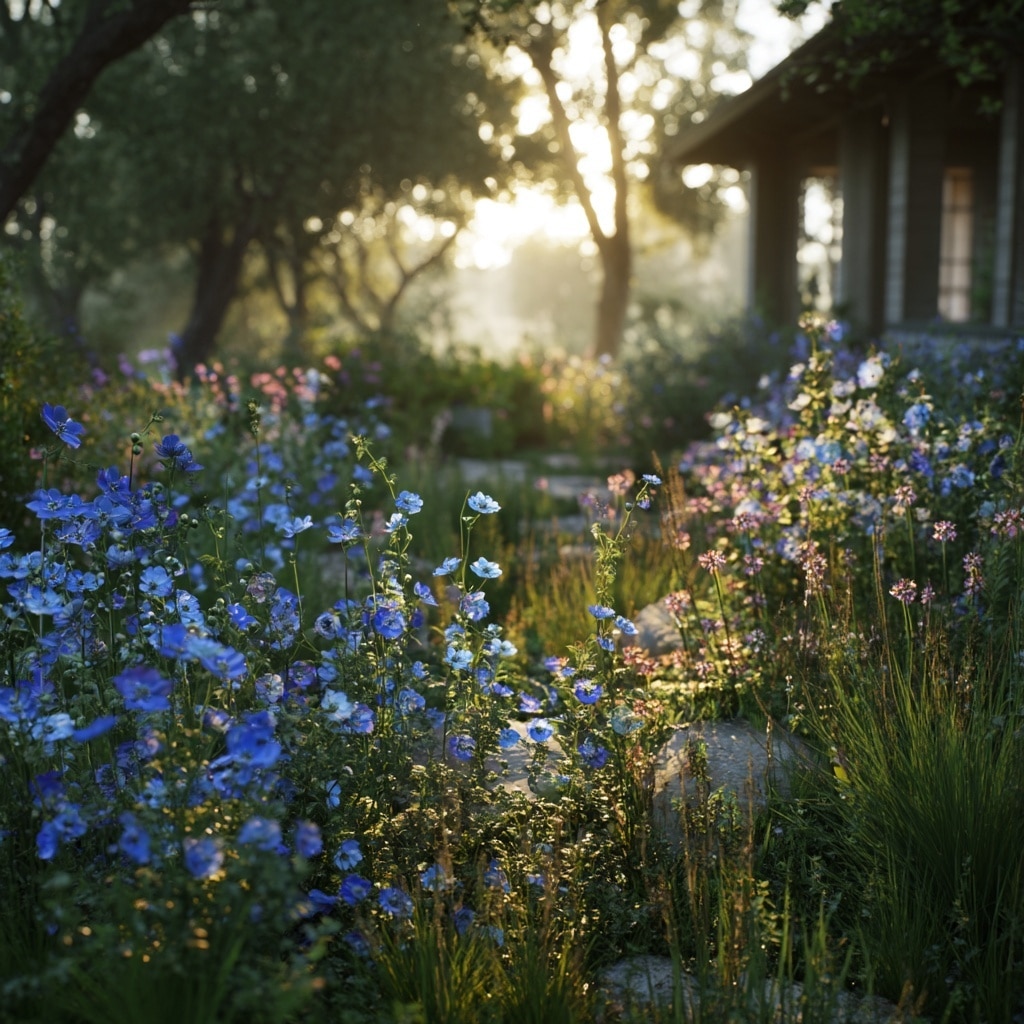 Best Blue Flowers for Sun and Shade All Year