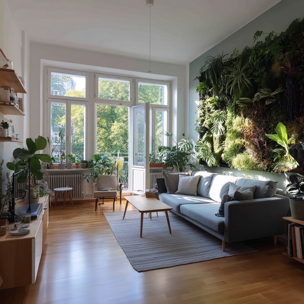 DIY Plant Wall on a Budget for Small Spaces