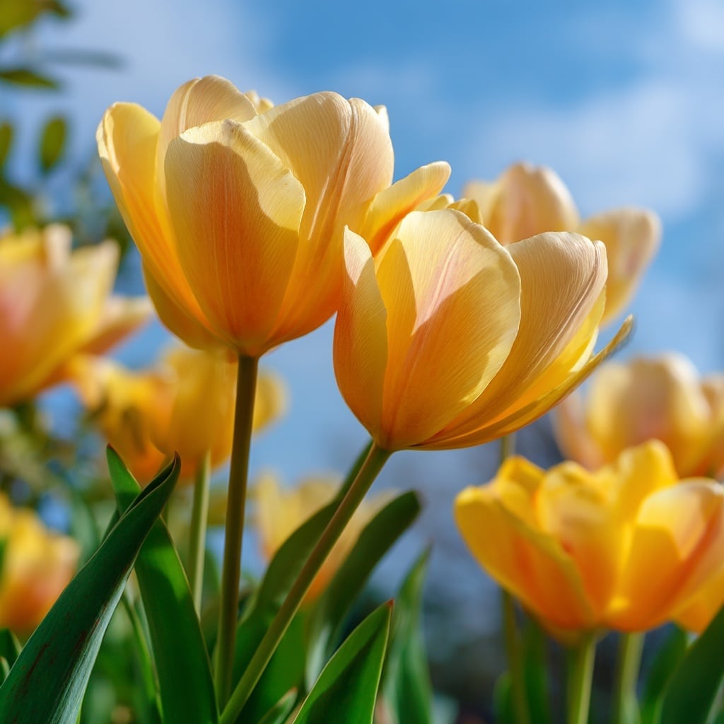 Yellow Tulips: Vibrant Spring Perennial