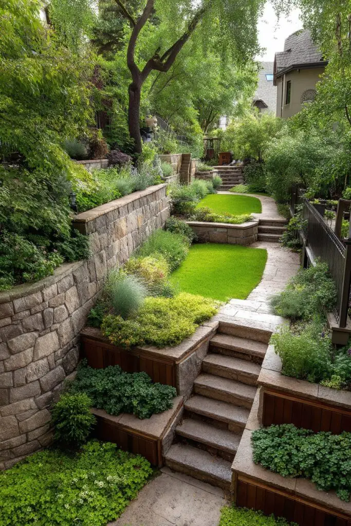 6 Tiered Garden Ideas for Multi-Level Landscapes 2 6 Tiered Garden Ideas for Multi-Level Landscapes