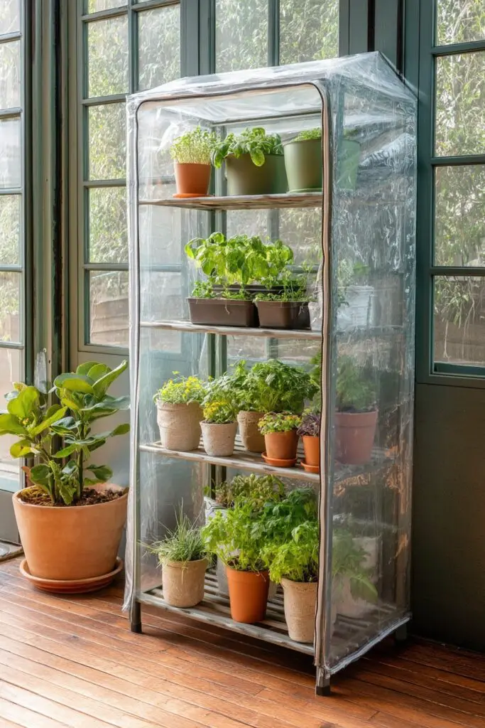 8 DIY Mini Greenhouse Ideas to Grow More for Less 6 8 DIY Mini Greenhouse Ideas to Grow More for Less
