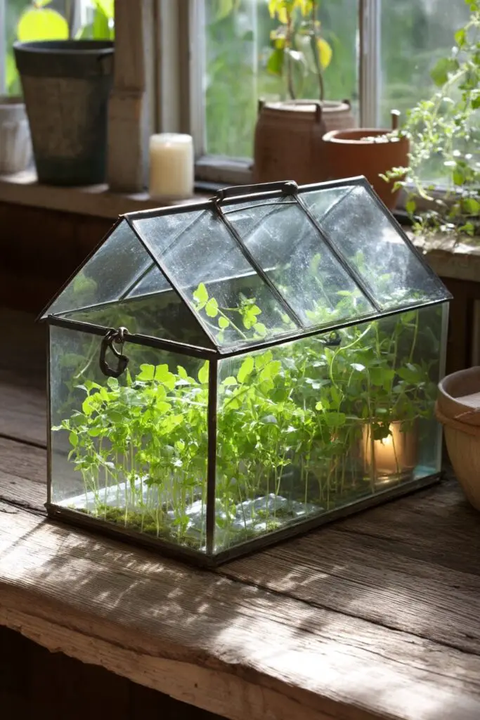 8 DIY Mini Greenhouse Ideas to Grow More for Less 8 8 DIY Mini Greenhouse Ideas to Grow More for Less