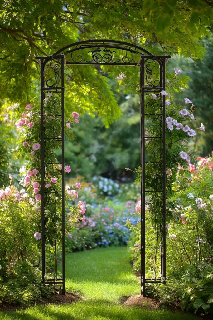 10 Garden Trellis Ideas for Vertical Gardening 9 10 Garden Trellis Ideas for Vertical Gardening