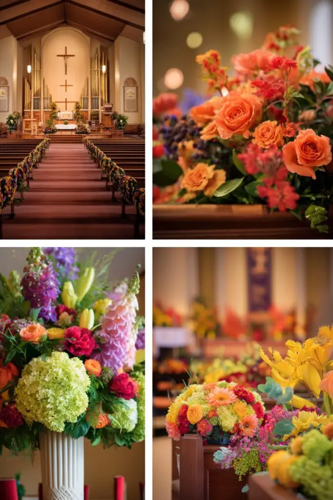 Church floral arrangements 6 Church floral arrangements