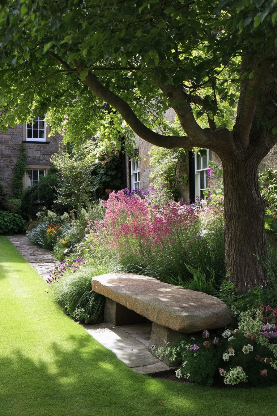 Front Yard Landscape Ideas With Natural Stone