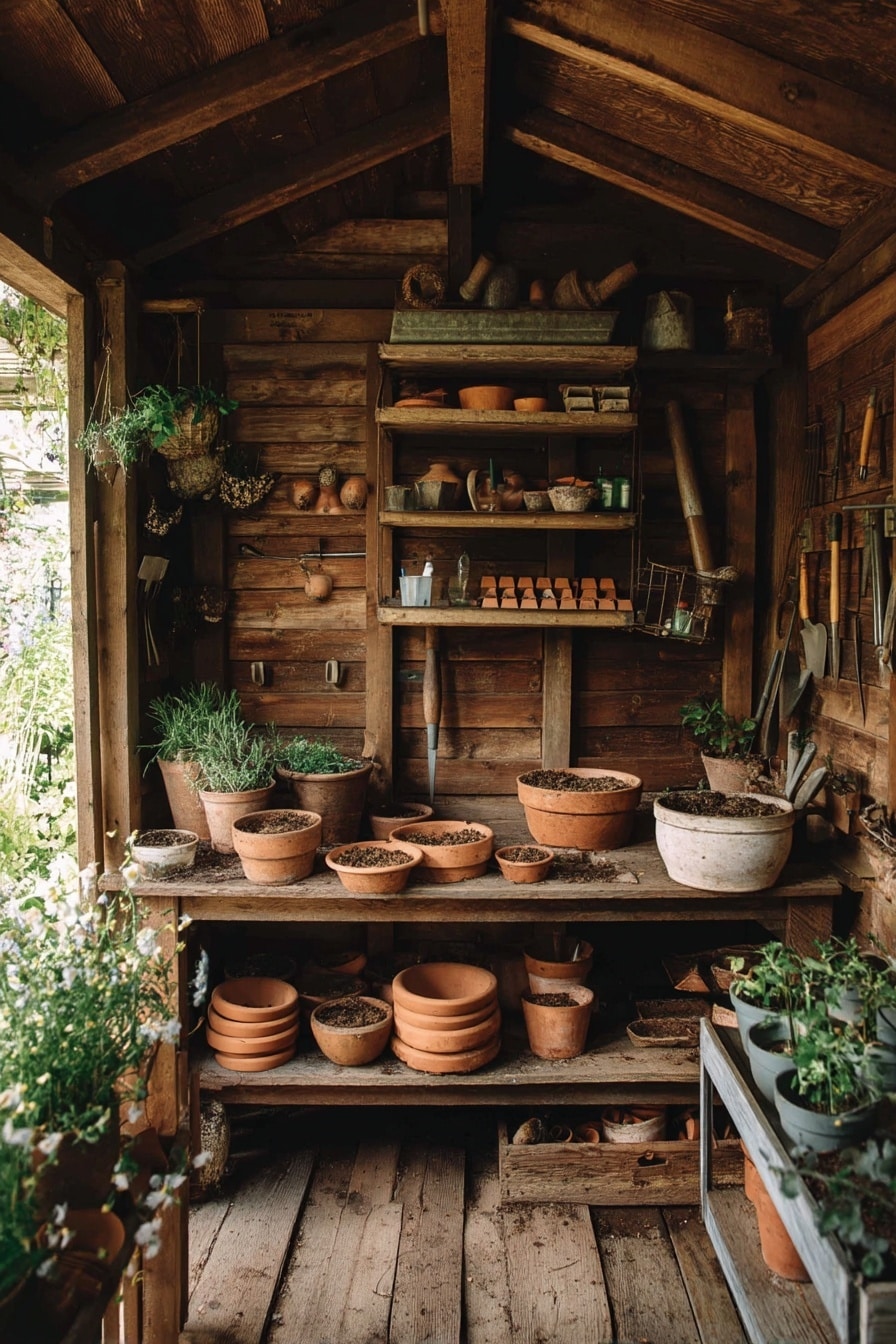 Stylish & Practical Potting Shed Ideas