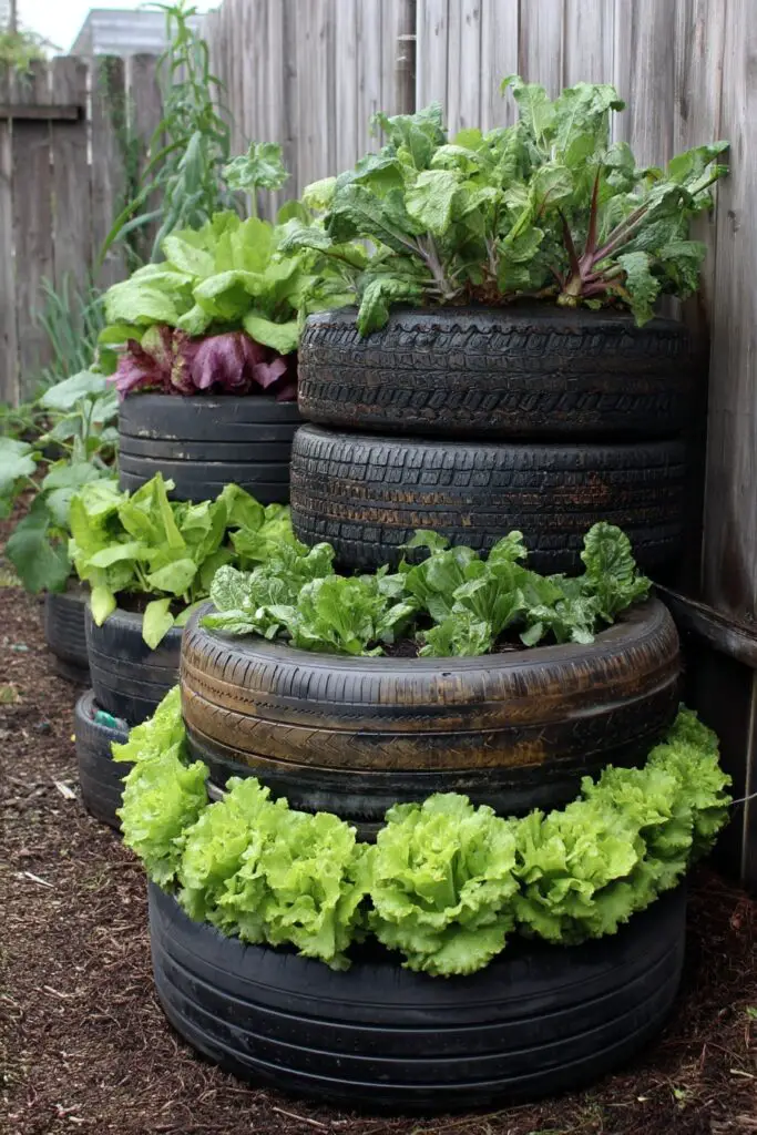 10 Tire Garden Ideas for Eco-Friendly Gardening 5 10 Tire Garden Ideas for Eco-Friendly Gardening