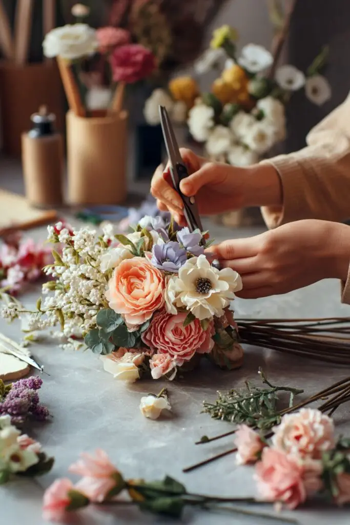 How to Make Artificial Flower Arrangements Like a Pro 5 How to Make Artificial Flower Arrangements Like a Pro