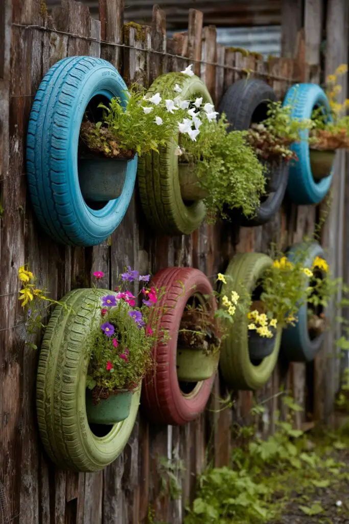10 Tire Garden Ideas for Eco-Friendly Gardening 7 10 Tire Garden Ideas for Eco-Friendly Gardening