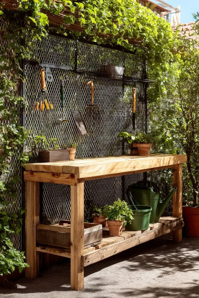 5 Creative Potting Bench Ideas 5 5 Creative Potting Bench Ideas