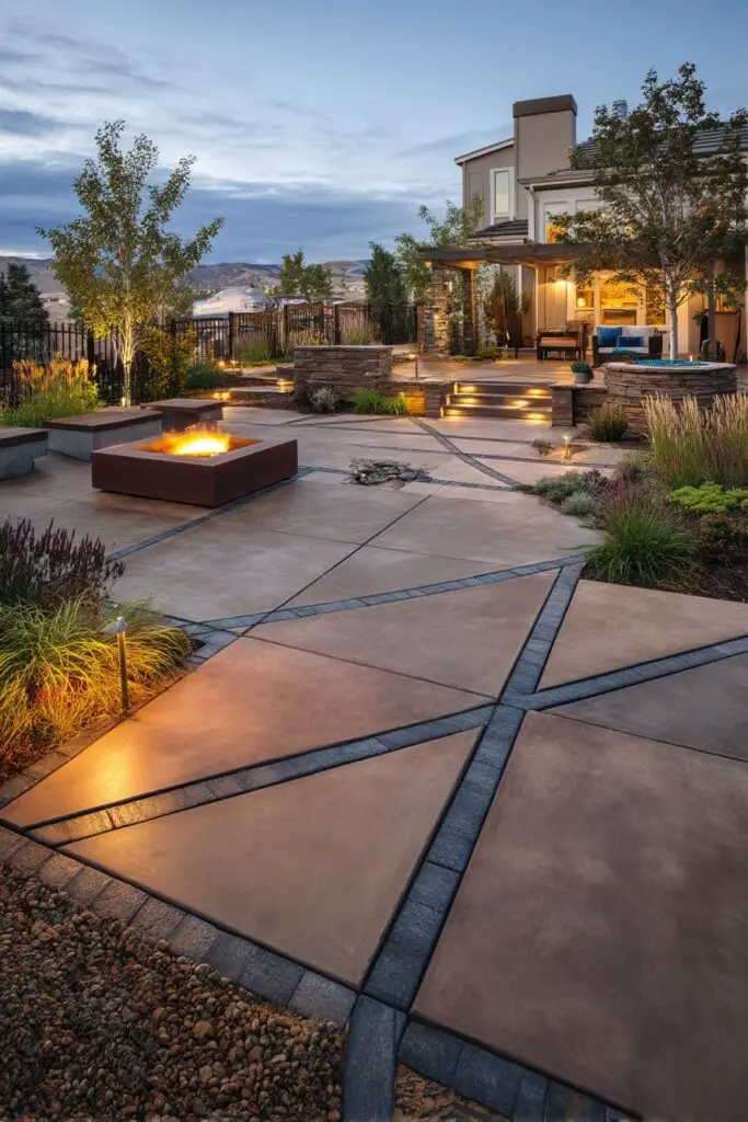 5 Concrete Patio Ideas for Stylish Backyards 6 5 Concrete Patio Ideas for Stylish Backyards