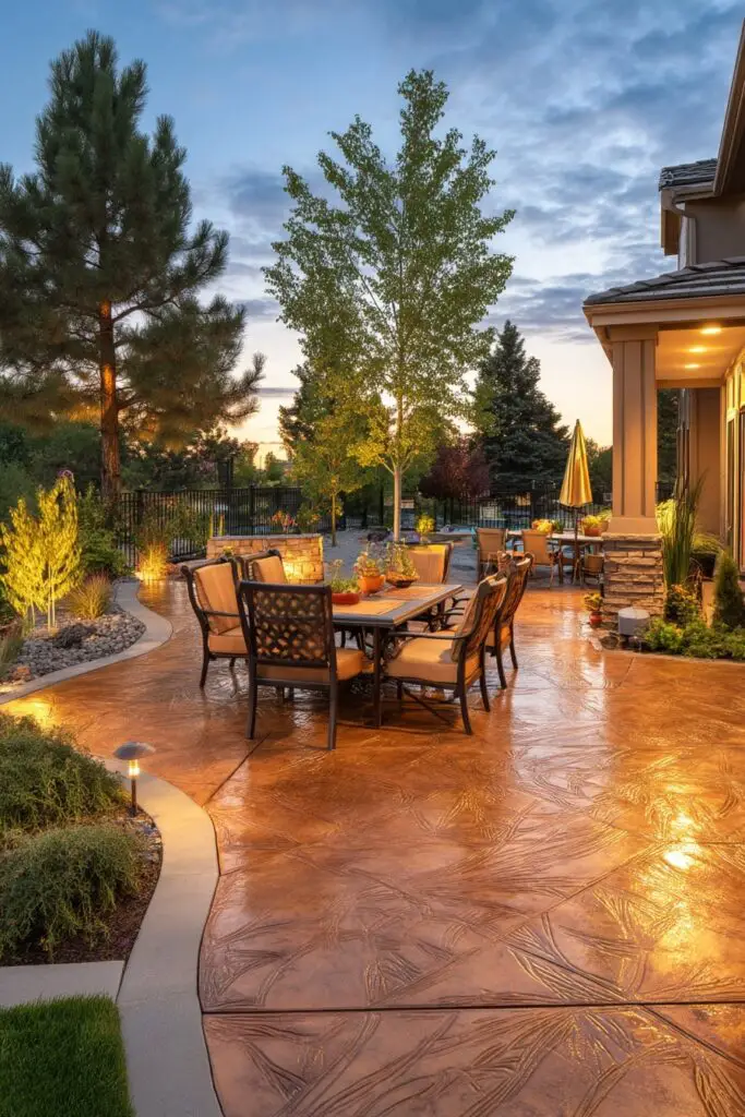 5 Concrete Patio Ideas for Stylish Backyards 2 5 Concrete Patio Ideas for Stylish Backyards