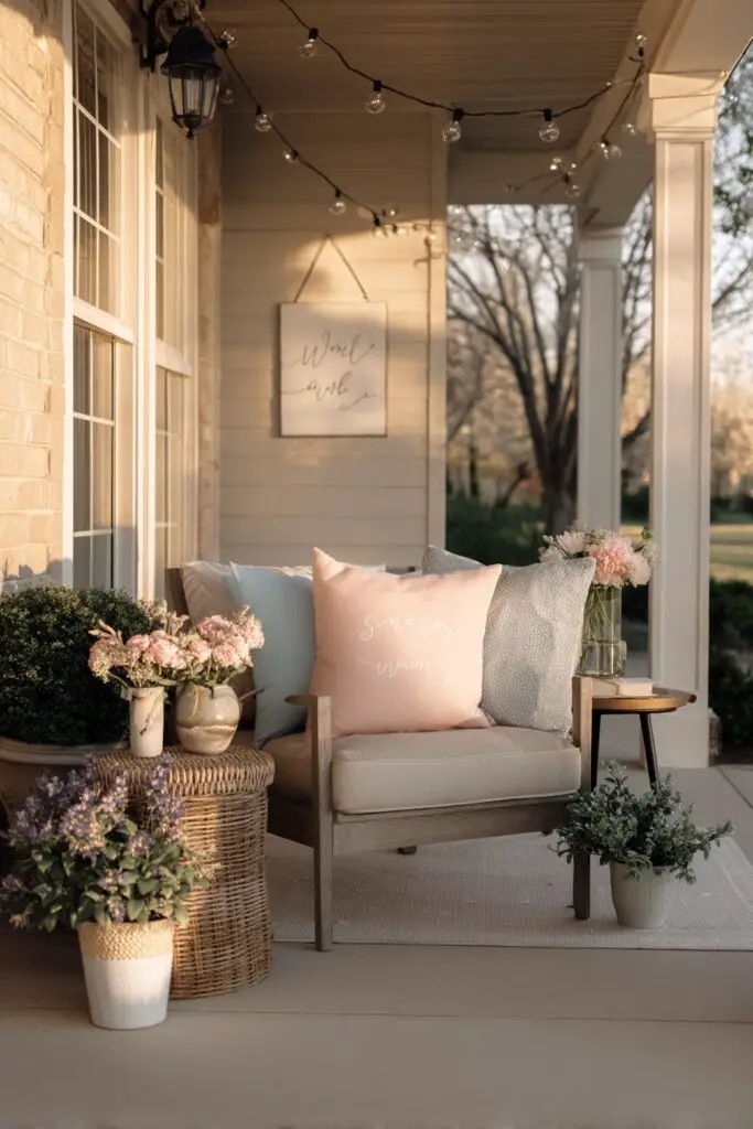 Spring porch decor 6 Spring porch decor
