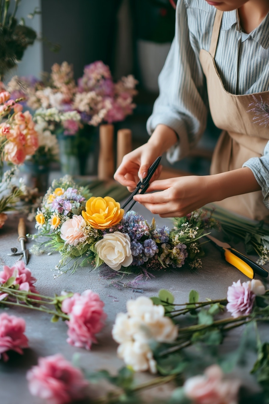 How to Make Artificial Flower Arrangements Like a Pro