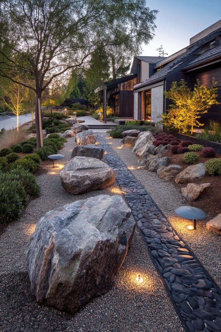 10 Boulder Landscaping Ideas to Shape Your Garden