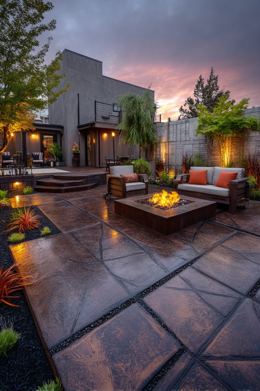 5 Concrete Patio Ideas for Stylish Backyards