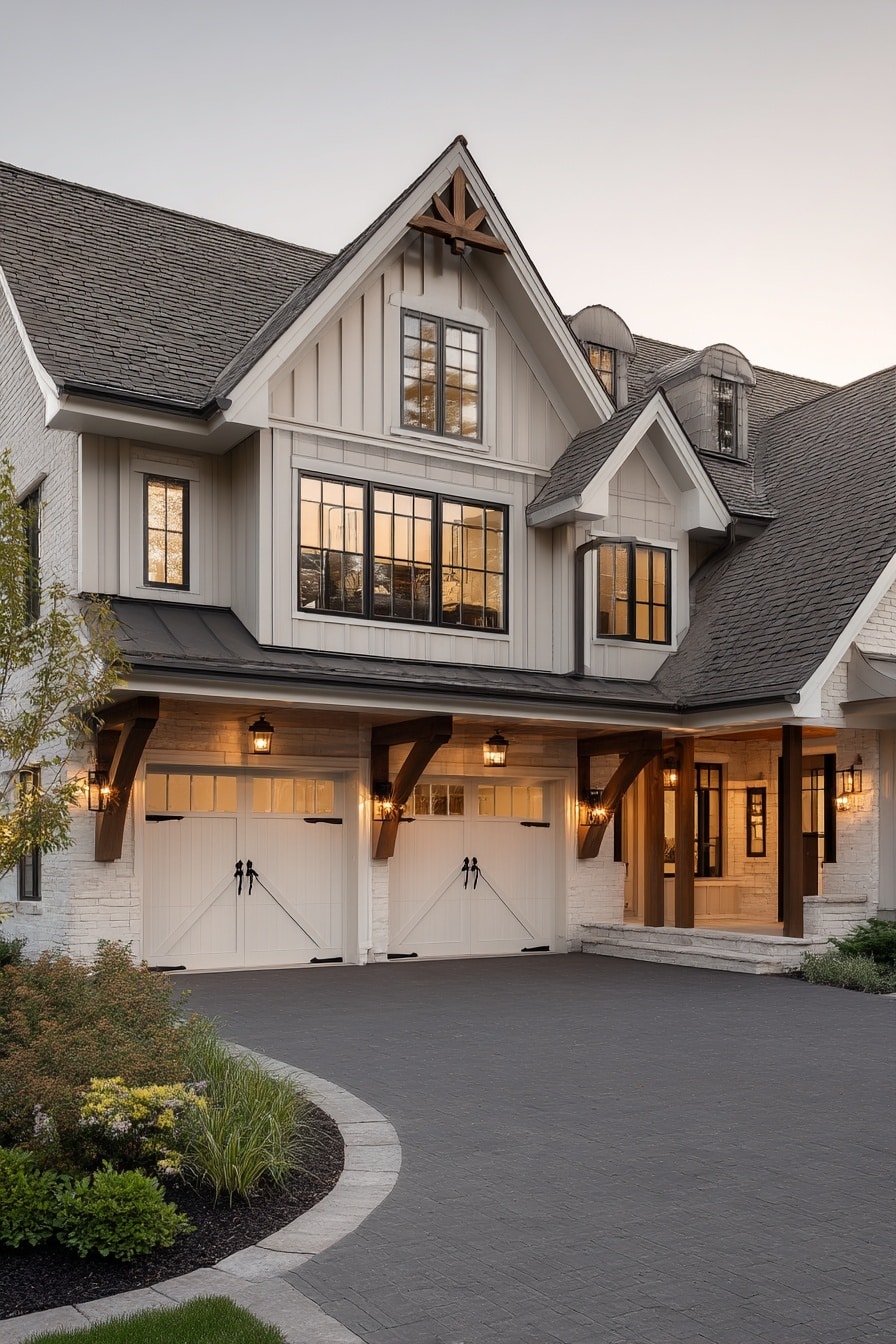 Garage and Breezeway Inspiration for New Homes