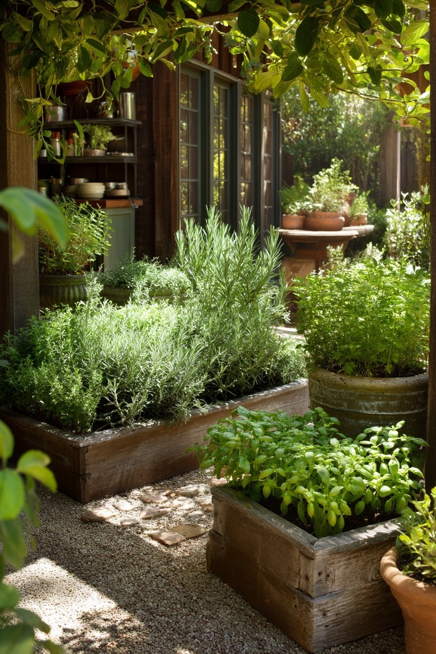 How to Grow a Herb Garden Outdoor with Style