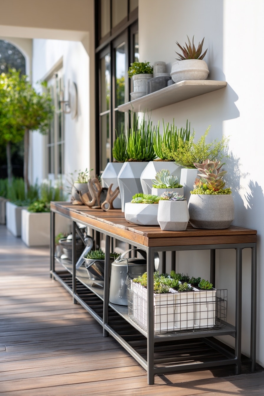 5 Simple Potting Bench Ideas for Stylish Gardening