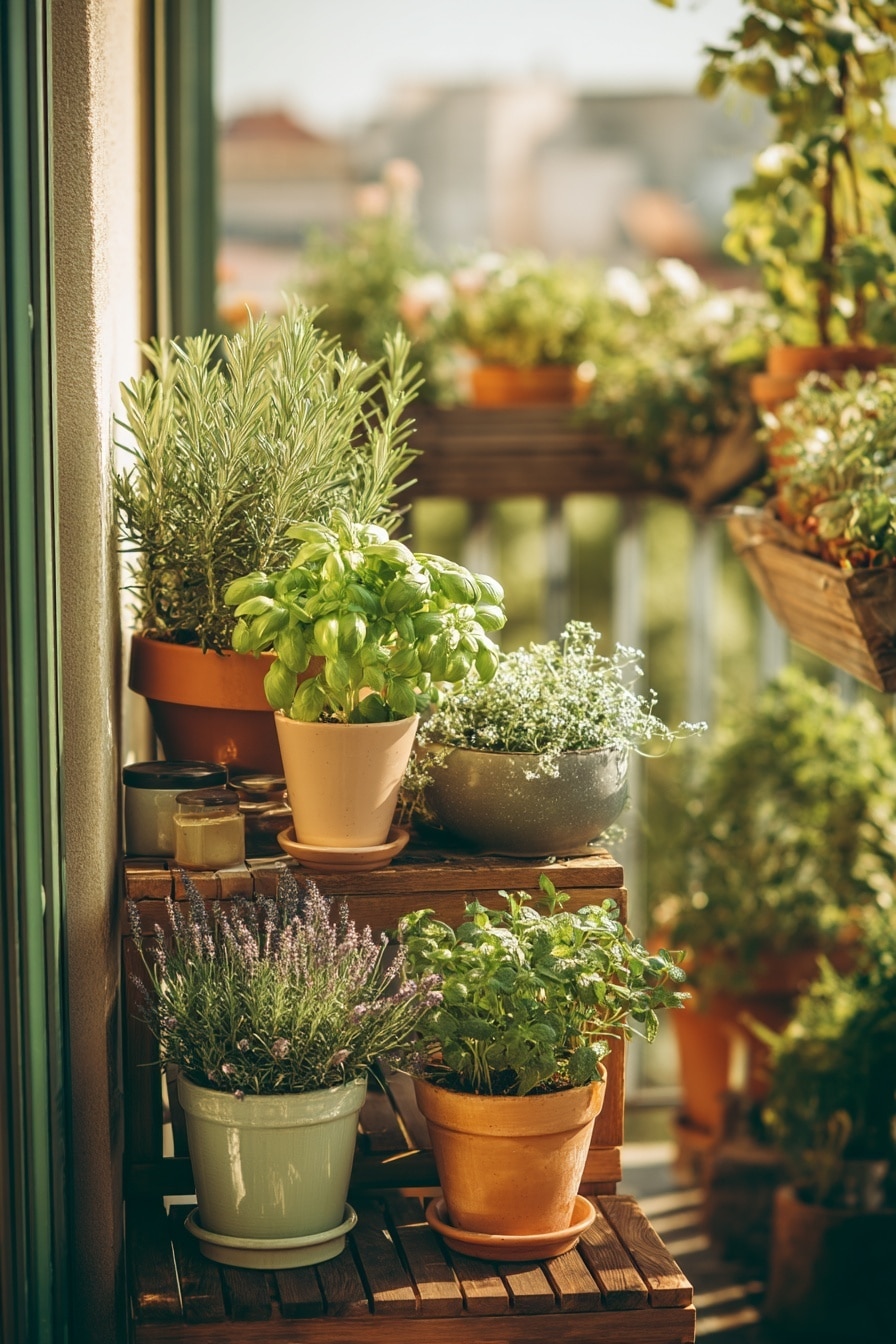 Balcony Garden Layout Ideas for Small Apartments