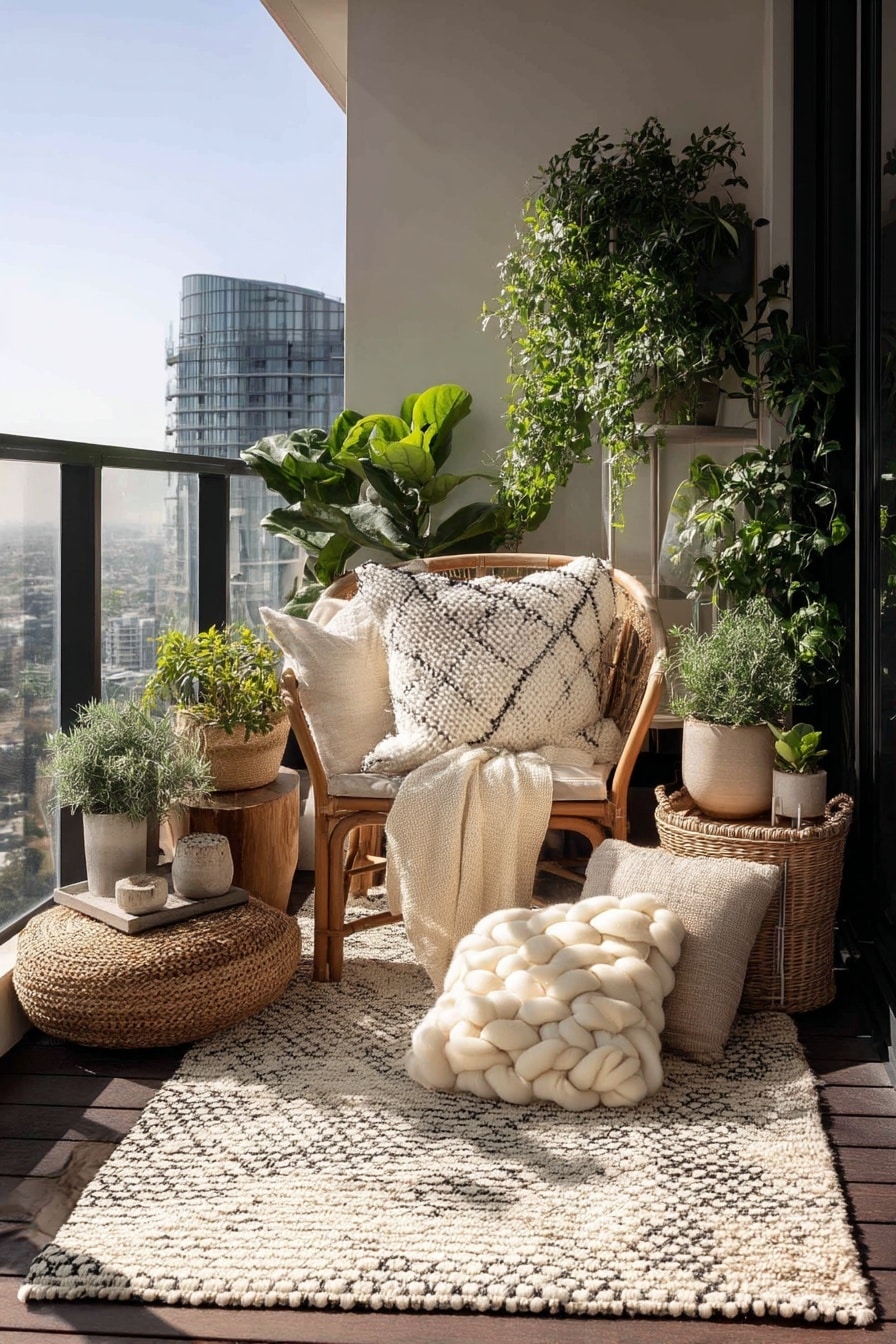 5 Ways to Beautify a Tiny Balcony Garden