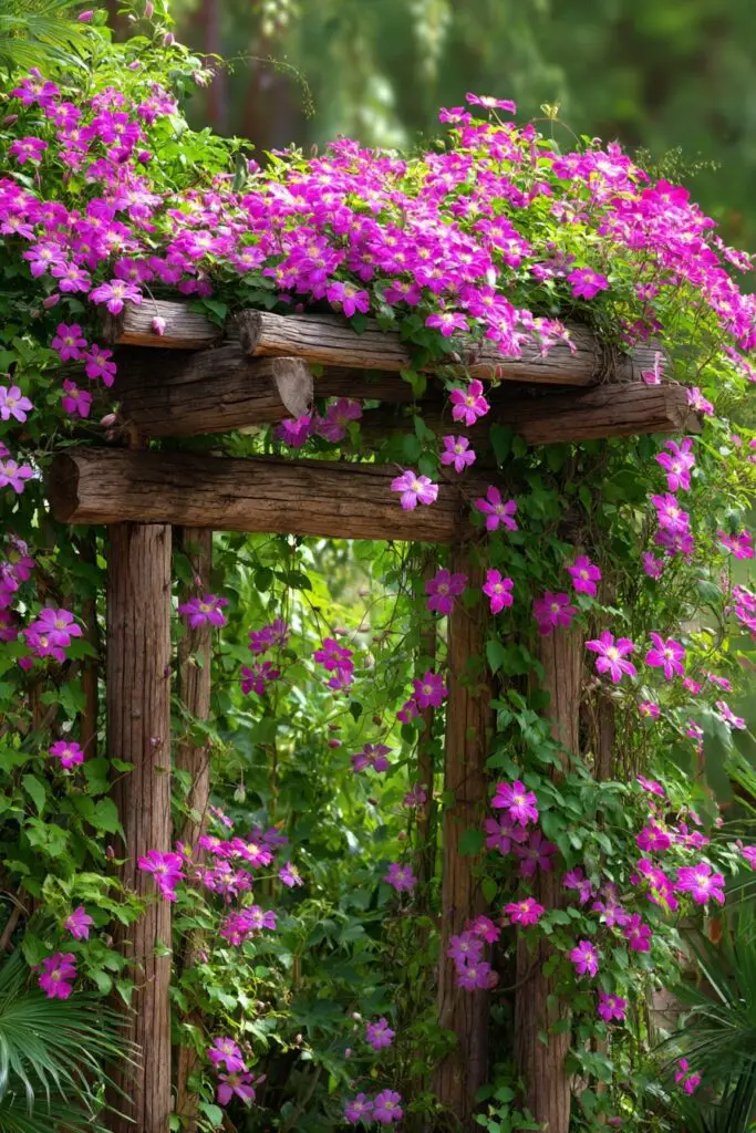 Clematis Trellis Ideas for a Beautiful Garden 2 Clematis Trellis Ideas for a Beautiful Garden