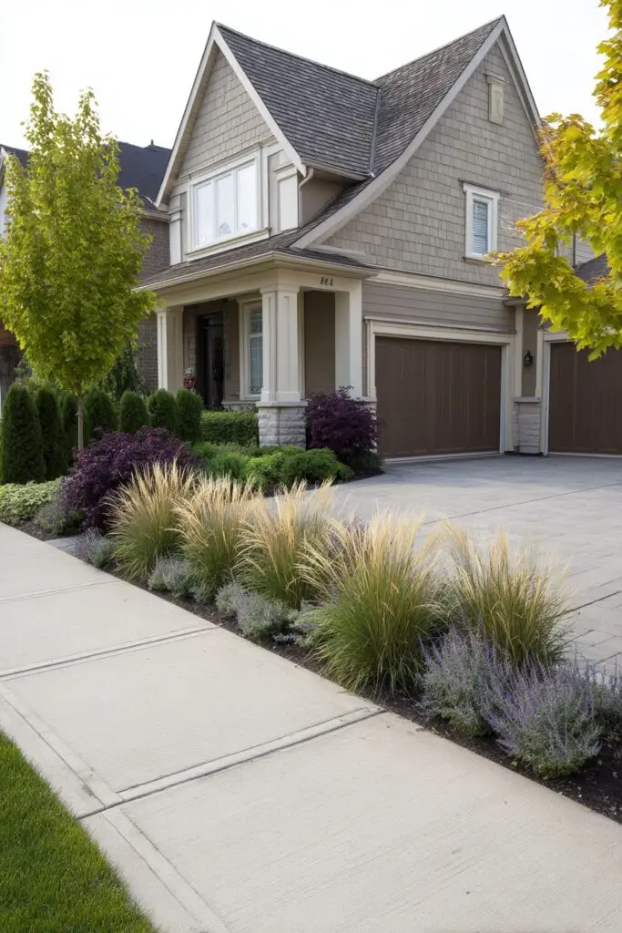 Side of Driveway Landscaping Ideas for Curb Appeal 2 Side of Driveway Landscaping Ideas for Curb Appeal