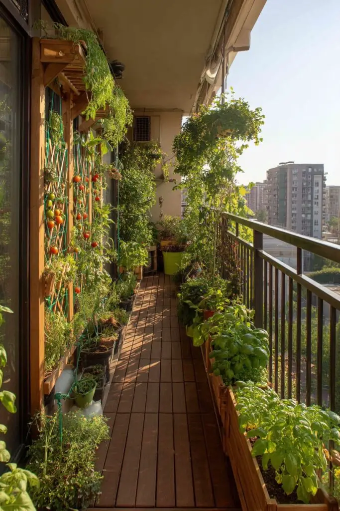 Balcony Garden Layout Ideas for Small Apartments 6 Balcony Garden Layout Ideas for Small Apartments