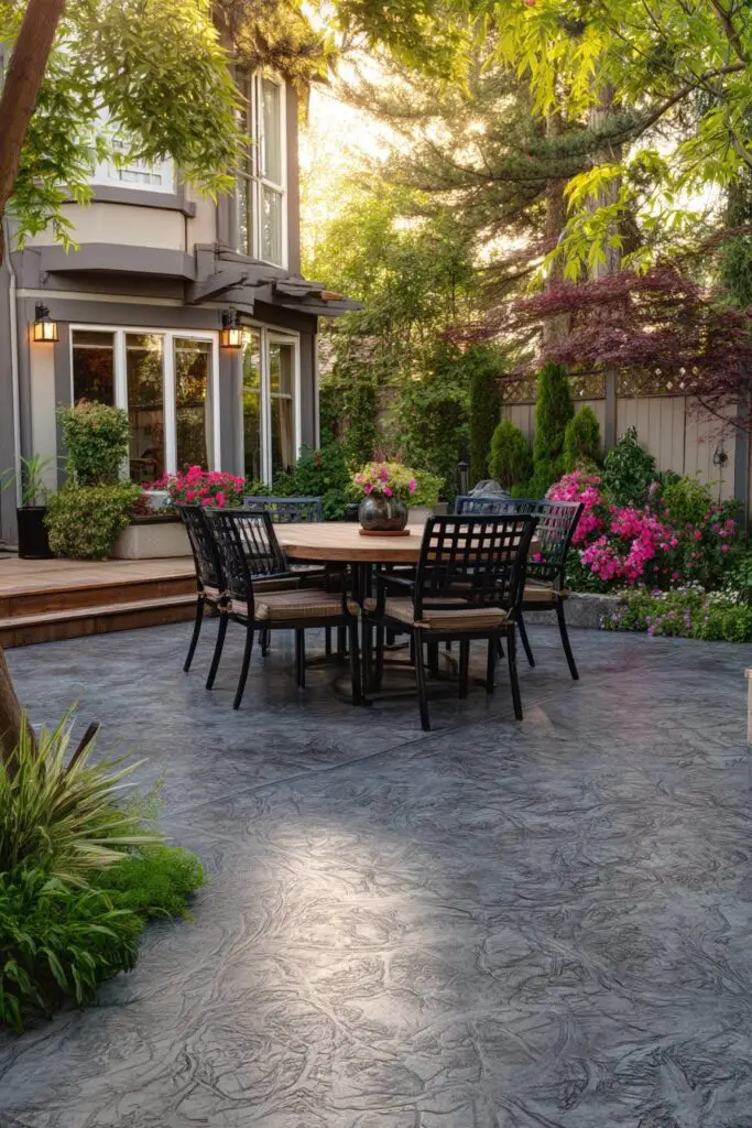 Concrete Patio Ideas for Stylish Outdoor Spaces 2 Concrete Patio Ideas for Stylish Outdoor Spaces