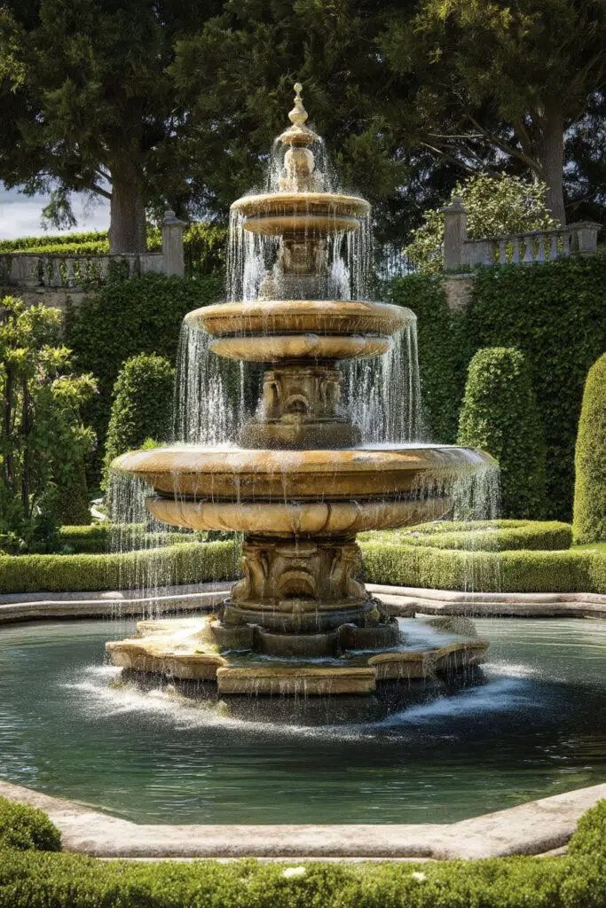 Garden Fountain Ideas for a Relaxing Outdoor Space 2 Garden Fountain Ideas for a Relaxing Outdoor Space