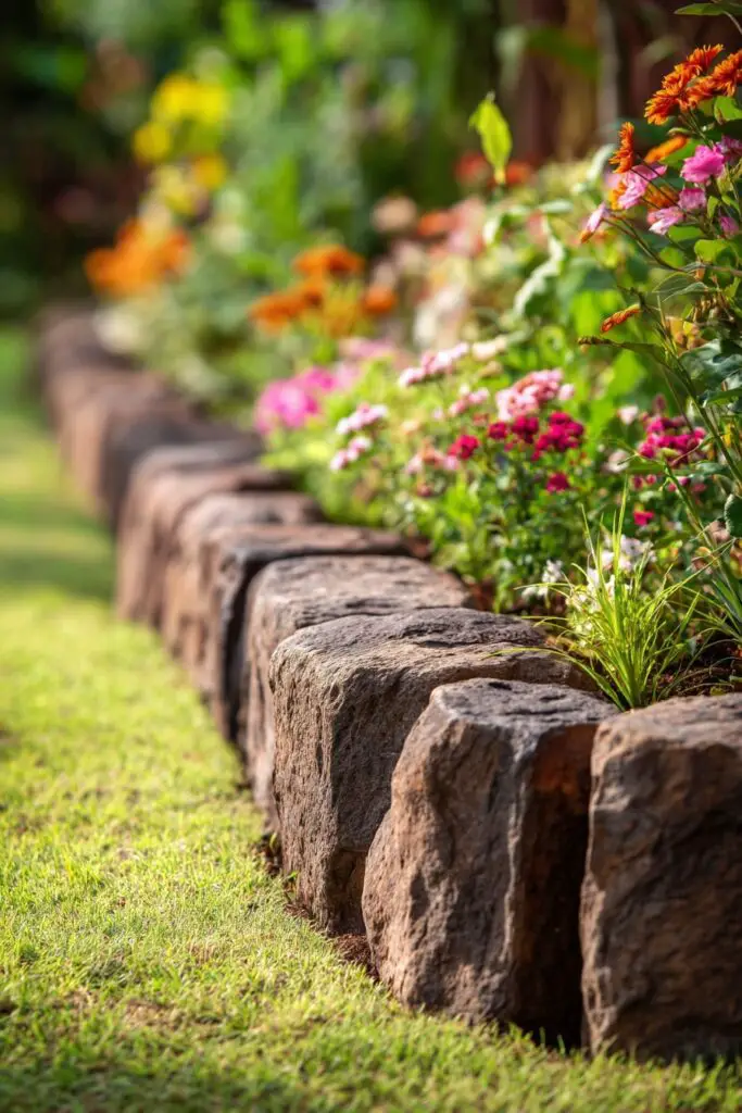 Budget Garden Edging Ideas for Spring Beauty 2 Budget Garden Edging Ideas for Spring Beauty