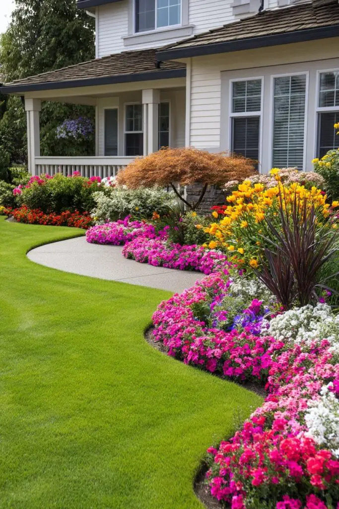 7 Front Flower Beds Ideas for a Beautiful Yard 4 7 Front Flower Beds Ideas for a Beautiful Yard
