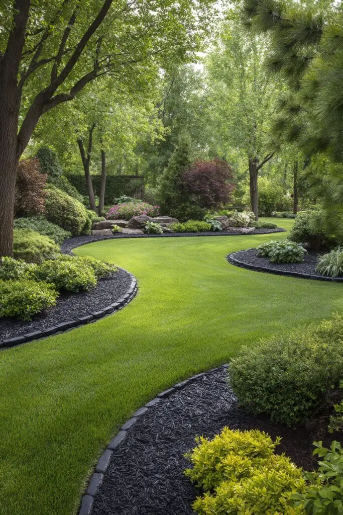 Best Black Mulch Landscaping Ideas 4 Best Black Mulch Landscaping Ideas