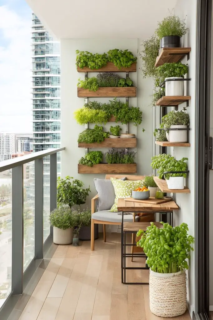 Balcony Garden Layout Ideas for Small Apartments 7 Balcony Garden Layout Ideas for Small Apartments