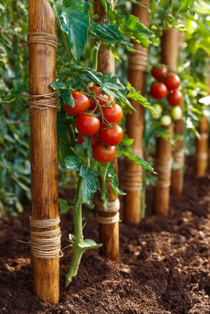 7 Tomato Support Ideas for Bigger Harvests 4 7 Tomato Support Ideas for Bigger Harvests