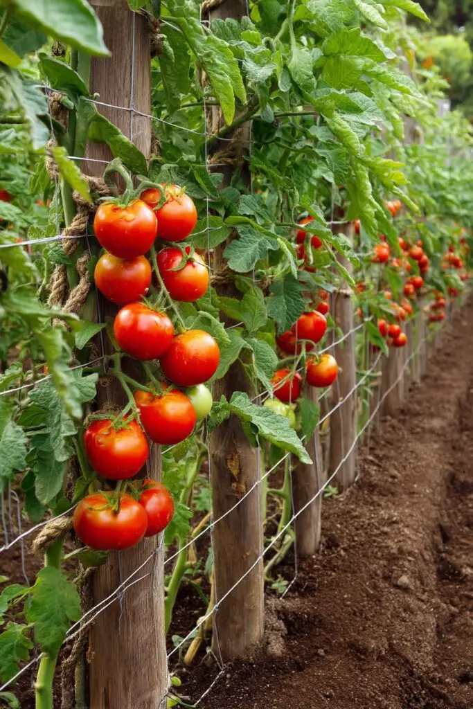 7 Tomato Support Ideas for Bigger Harvests 6 7 Tomato Support Ideas for Bigger Harvests