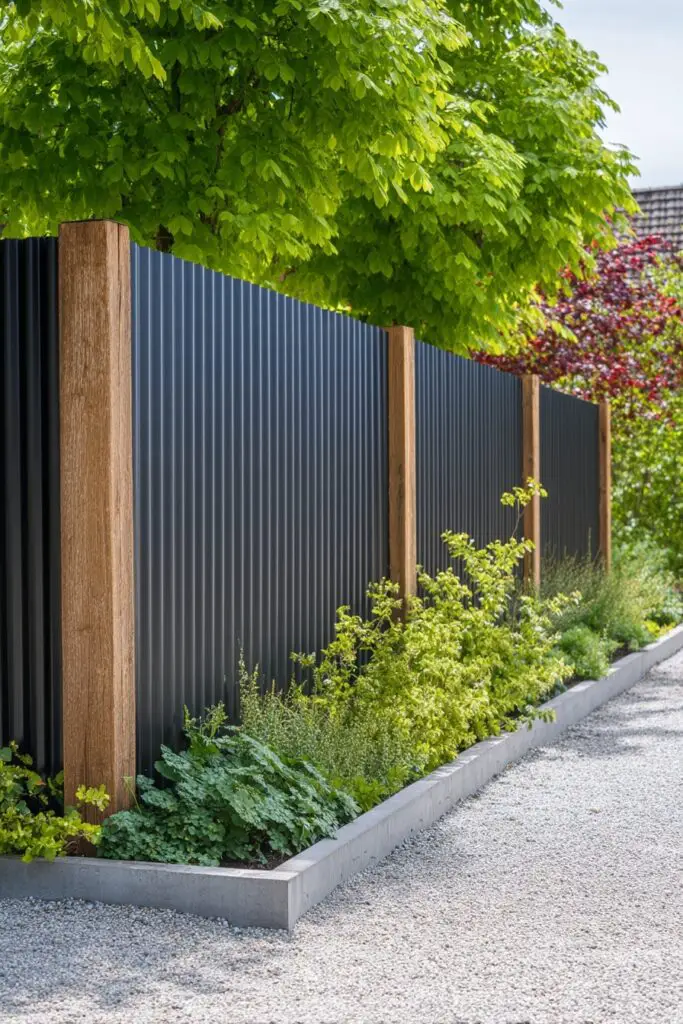 8 Chic Cheap Fence Ideas for Stylish Garden Boundaries 7 8 Chic Cheap Fence Ideas for Stylish Garden Boundaries