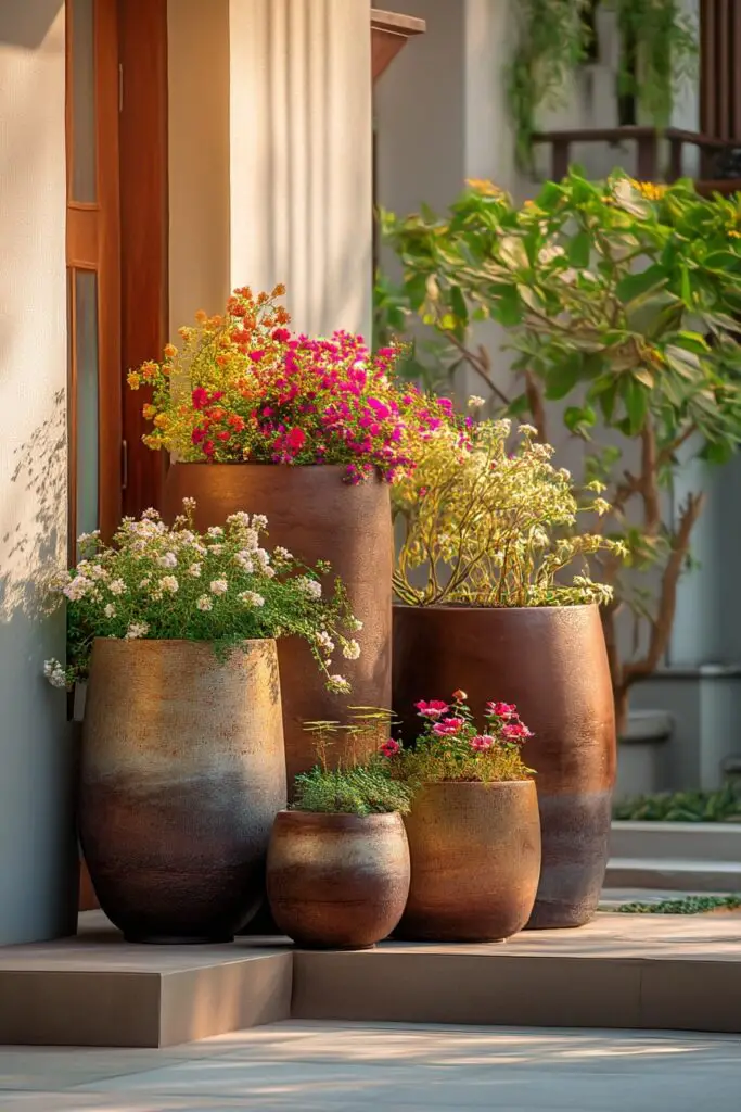 How to Plant Flower Pots and Decorate Containers 6 How to Plant Flower Pots and Decorate Containers