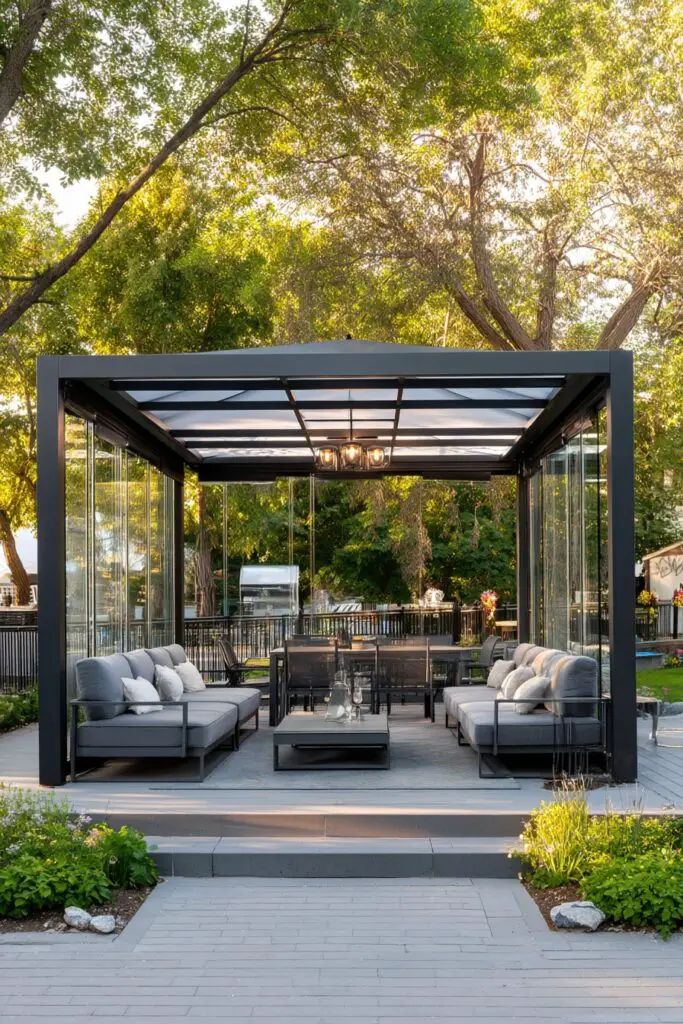 Modern Gazebo Design Guide for Stylish Backyards 3 Modern Gazebo Design Guide for Stylish Backyards