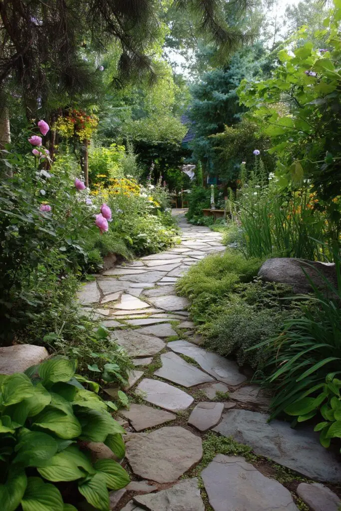 Flagstone Walkway Ideas: 5 Ways to Use Stone Pavers 5 Flagstone Walkway Ideas: 5 Ways to Use Stone Pavers