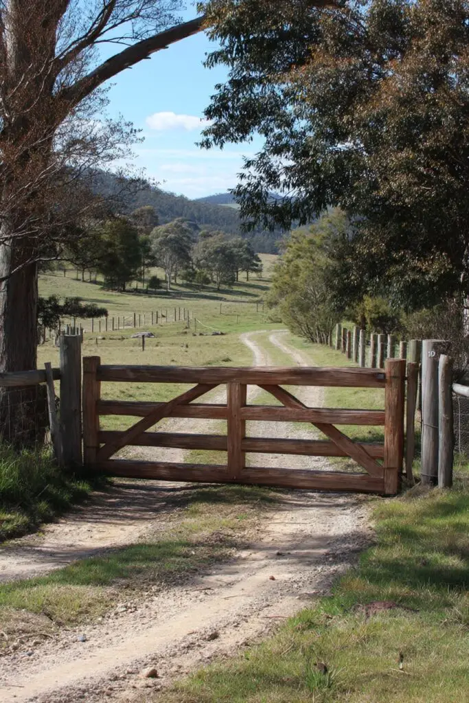 Rural Farm Gates Ideas & Designs 2 Rural Farm Gates Ideas & Designs