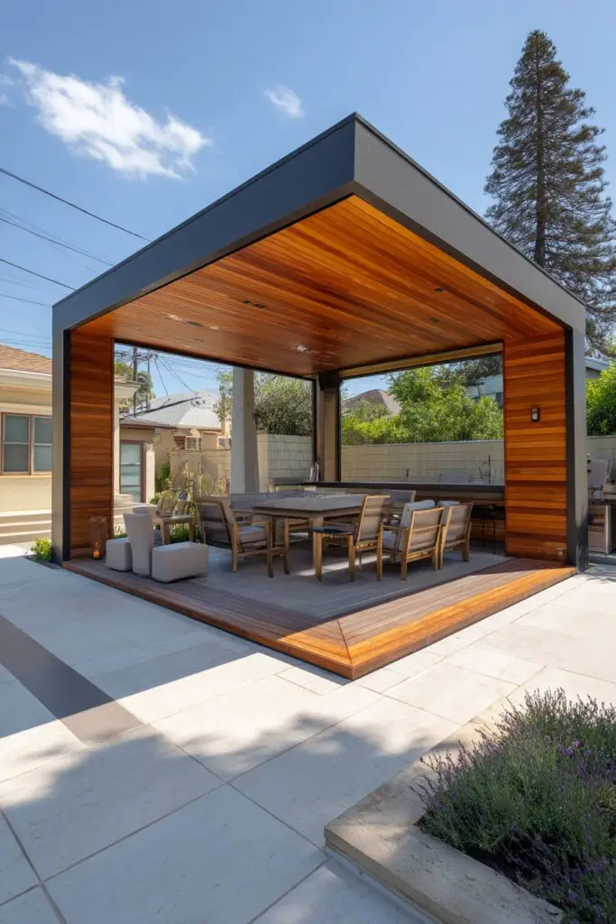 Modern Gazebo Design Guide for Stylish Backyards 2 Modern Gazebo Design Guide for Stylish Backyards