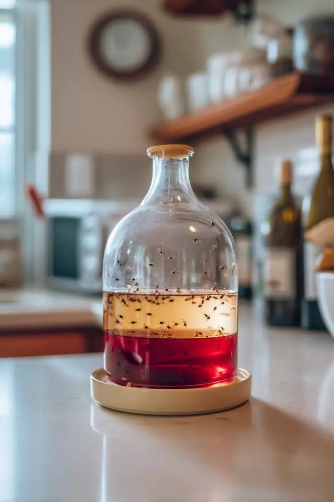 How to Get Rid of Fruit Flies FAST with a Simple 5 DIY Fruit Fly Trap 4 How to Get Rid of Fruit Flies FAST with a Simple 5 DIY Fruit Fly Trap