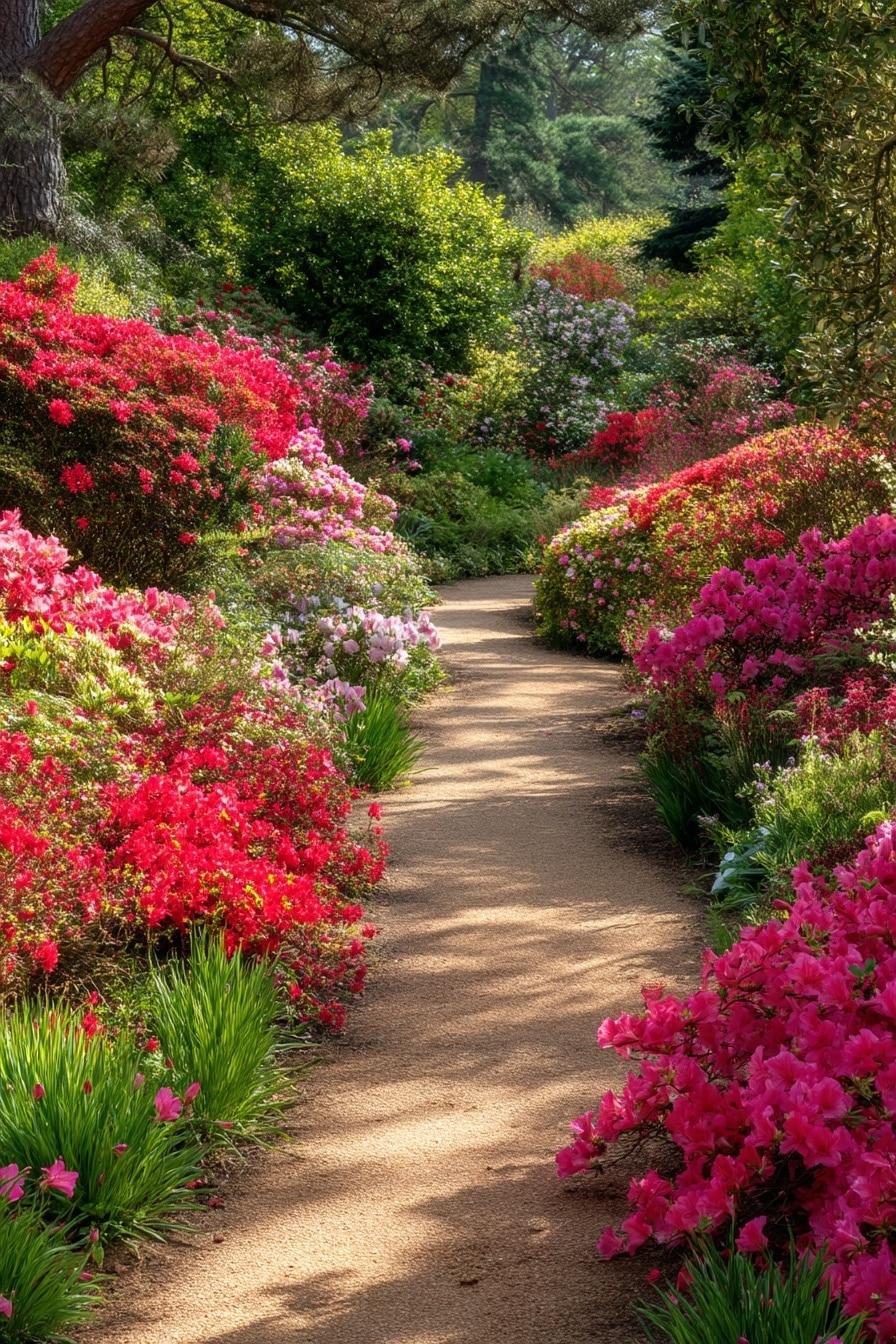 Azaleas Landscaping Ideas for Year-Round Beauty