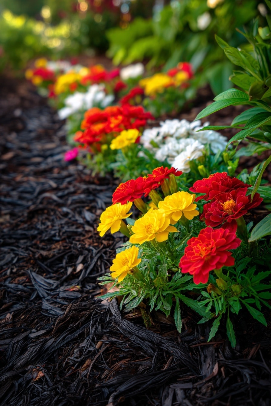 Best Black Mulch Landscaping Ideas