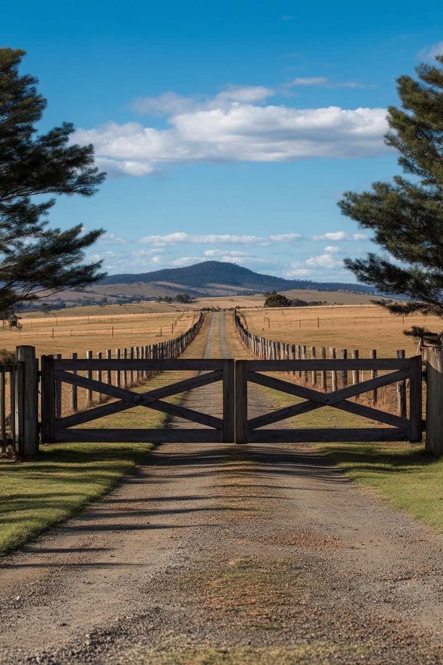 Rural Farm Gates Ideas & Designs