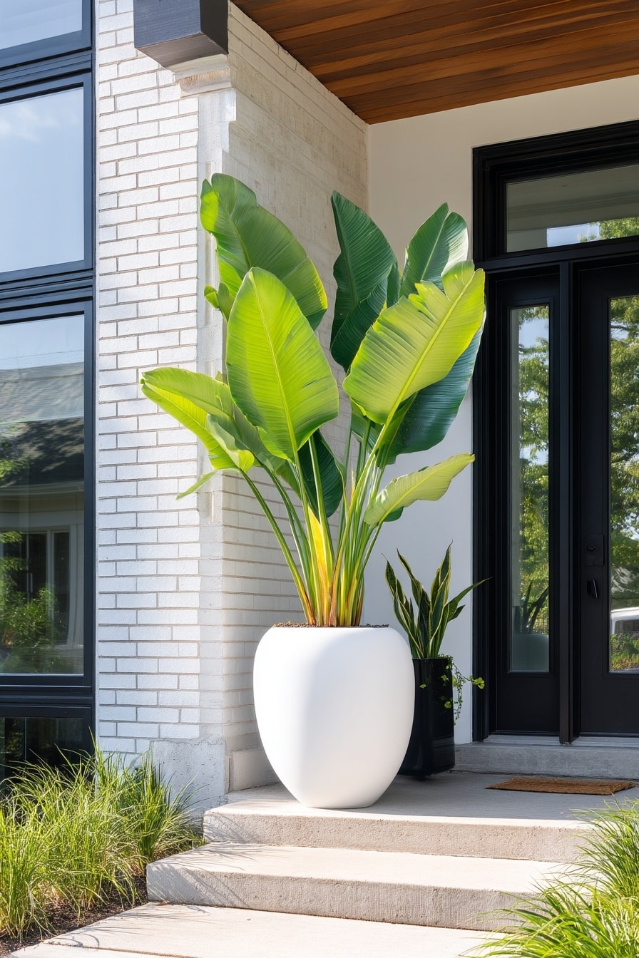 Front Porch Planter Ideas for Stunning Entryways